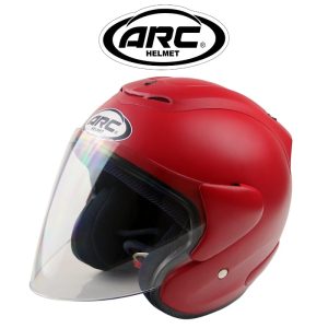 arc ritz matt red helmet