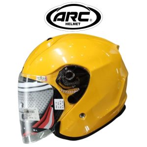 arc xr evo yellow helmet