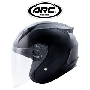arc xr matt black helmet