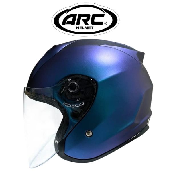 arc xr matt blue helmet