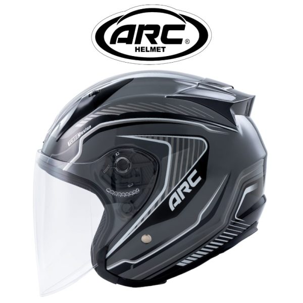 arc xr modern grey helmet
