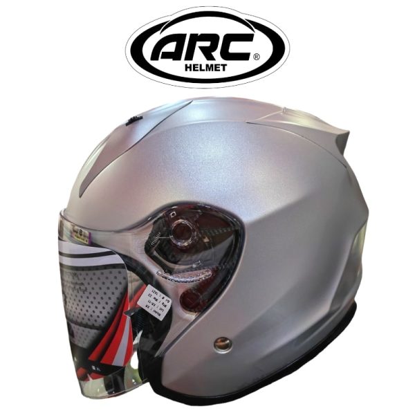 arc xr silver dust helmet