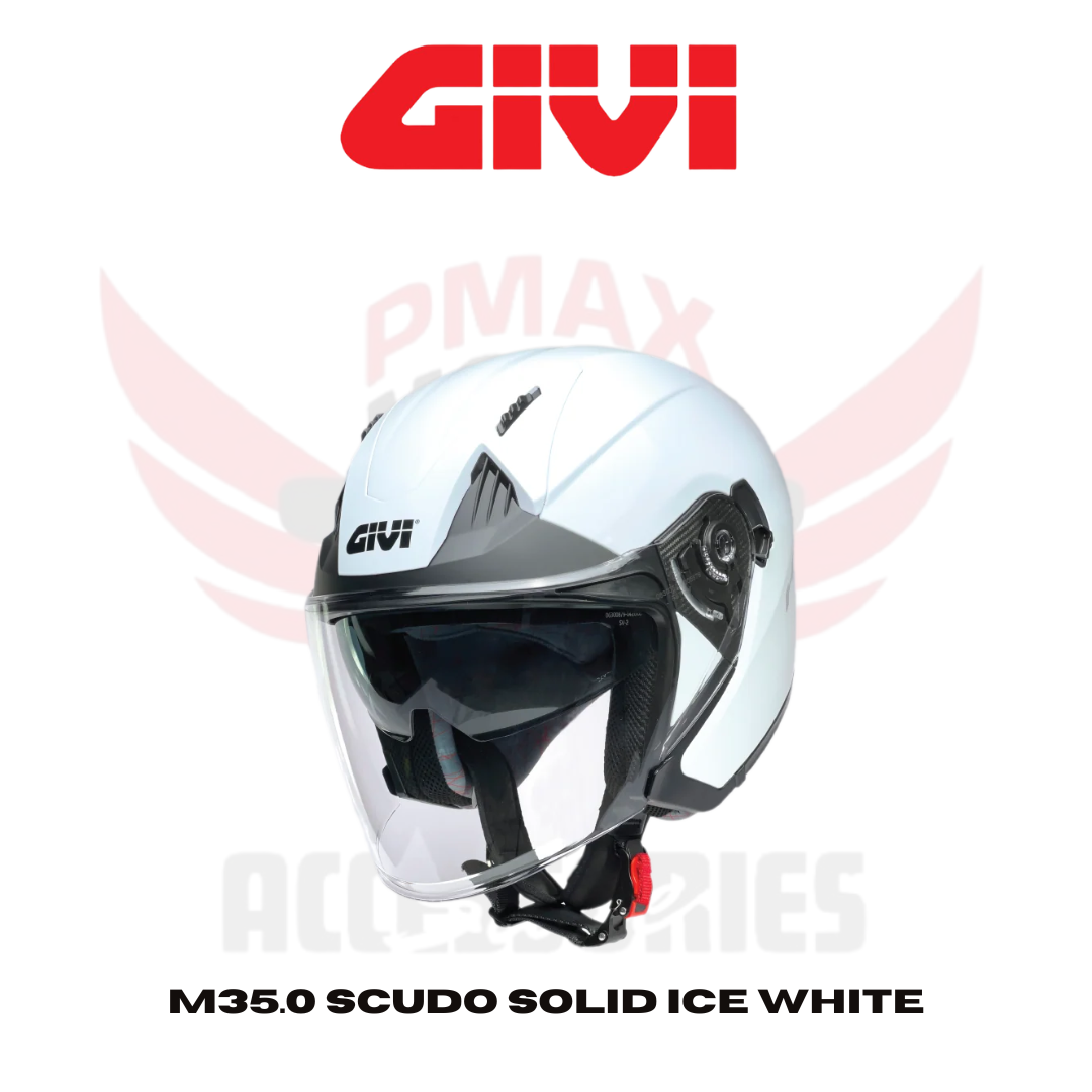 Givi M35.0 Scudo Solid Ice White Helmet Givi M35.0 Scudo Solid Ice White Helmet