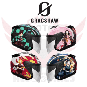 Gracshaw Demon Slayer Limited Edition Kyojuro Nezuko Tanjiro Tengen Helmet