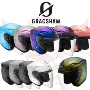 Gracshaw G838 Gaizer Open Face Helmet