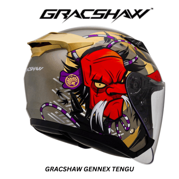 Gracshaw Gennex Tengu Helmet Malaysia