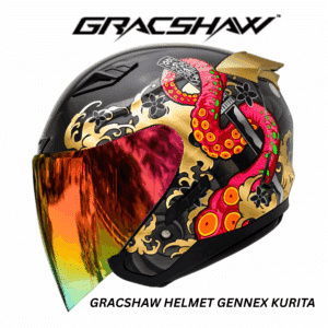 Gracshaw helmet gennex kurita helmet