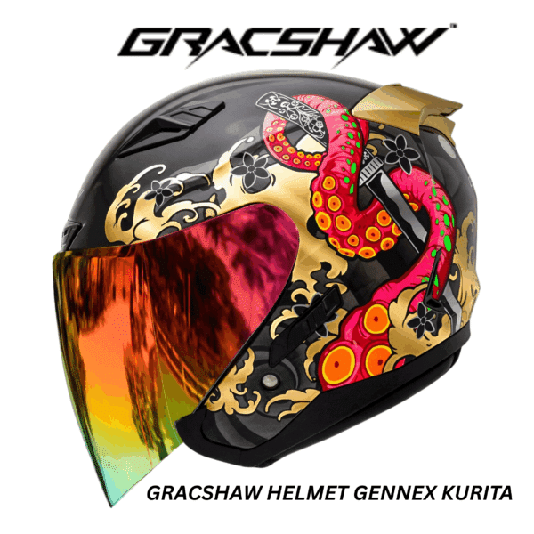 Gracshaw helmet gennex kurita helmet