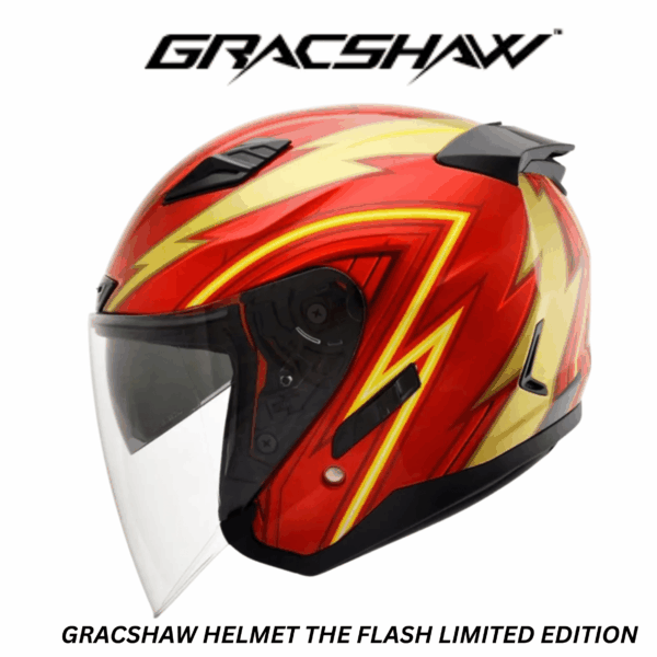 Gracshaw helmet the flash limited edition helmet