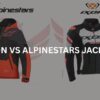 ixon and alpinestars motorcycle jacket