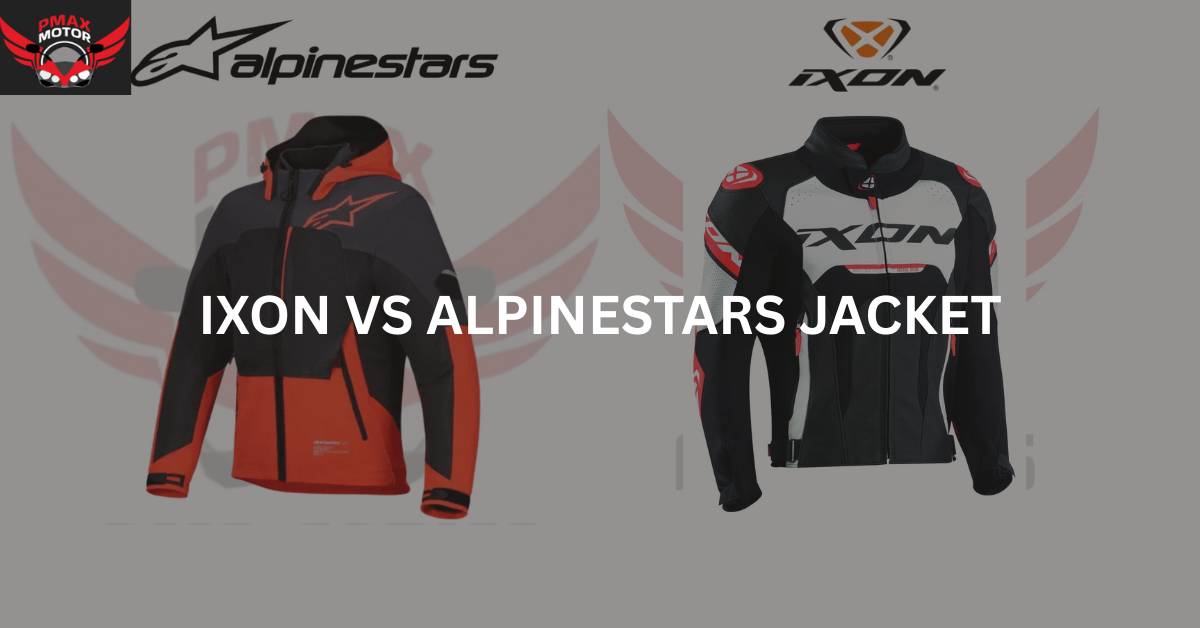 ixon and alpinestars motorcycle jacket