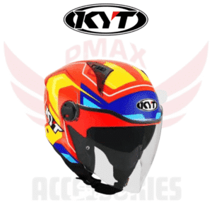 Kyt D-city Overtech Orange Fluo Yellow Helmet