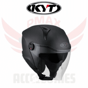 Kyt D-city Plain Gun Metal Helmet