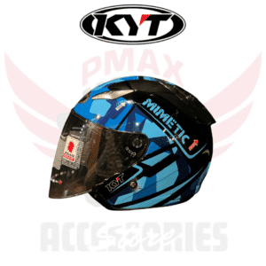 Kyt Hellcat Mimetic Blue Helmet