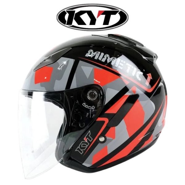 kyt hellcat mimetic red helmet