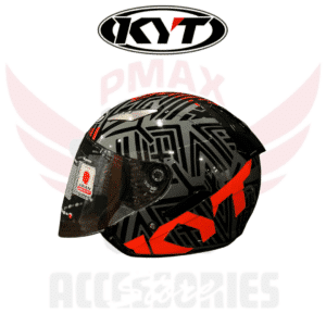 Kyt Hellcat Neon Red Fluo Helmet