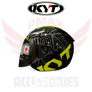 Kyt Hellcat Neon Yellow Fluo Helmet