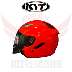 Kyt Hellcat Plain Super Fluo Red Helmet