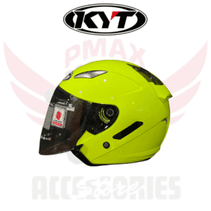Kyt Hellcat Plain Yellow Fluo Helmet