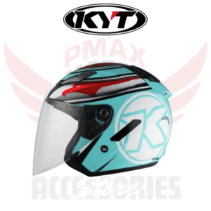 Kyt Hellcat Restart Aqua Blue Red Fluo