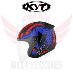 Kyt Hellcat Star#2 Black Helmet