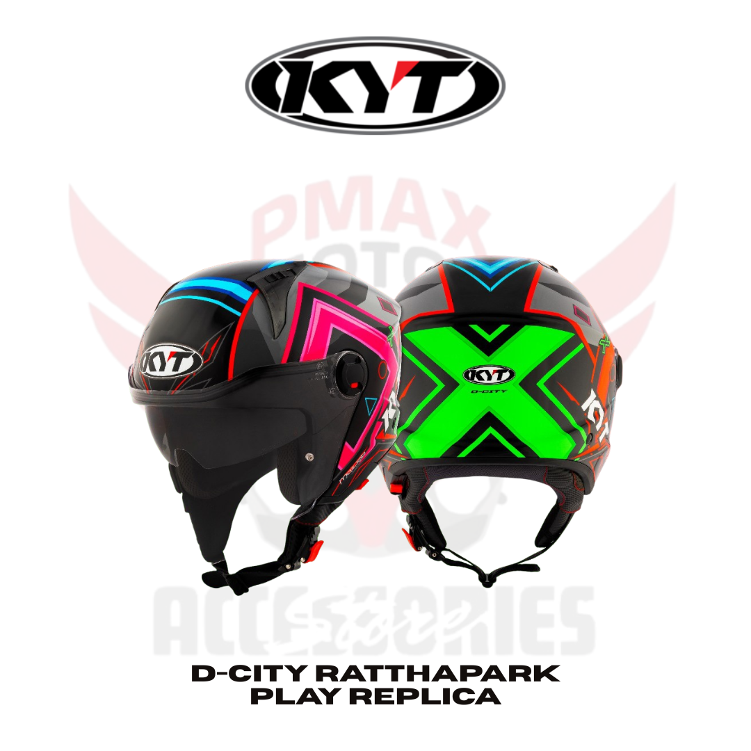 Kyt Helmet D-city Ratthapark Play Replica Helmet Kyt Helmet D-city Ratthapark Play Replica Helmet