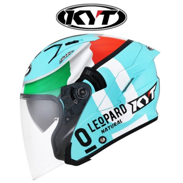 kyt nfj dennis foggia leopard helmet