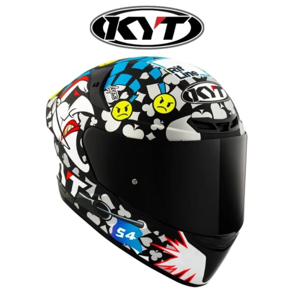 kyt tt course riccardo rossi replica 2020 matte helmet