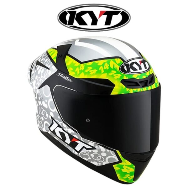kyt tt course tony arbolino replica helmet