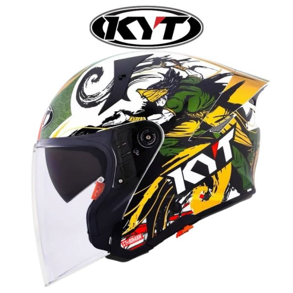 kytt ttr jet pendekar white helmet