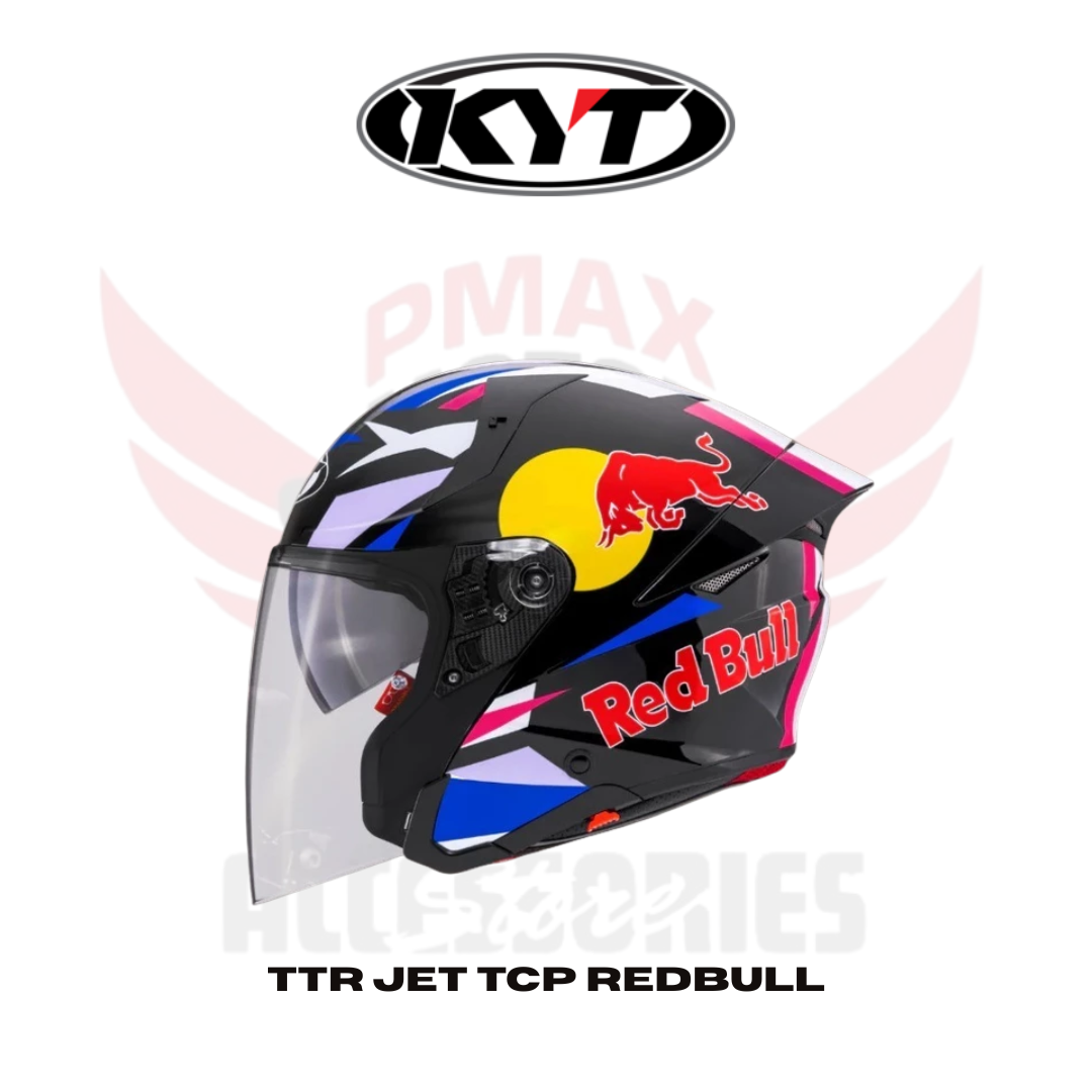 Kyt Ttr Jet TCP Redbull Malaysia Helmet Kyt Ttr Jet TCP Redbull Malaysia Helmet