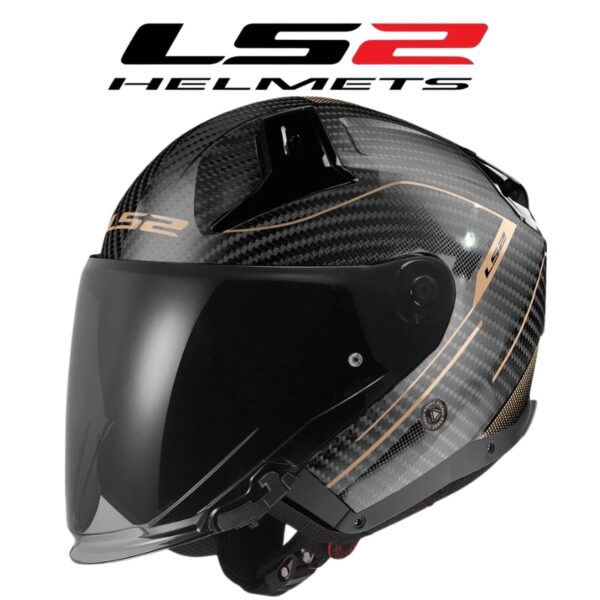 ls 2 of603 infinity counter antique gold helmet