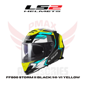 Ls2 Ff800 Storm Ii Black/Hi-vi Yellow Helmet