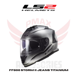 Ls2 Ff800 Storm Ii Jeans Titanium Helmet