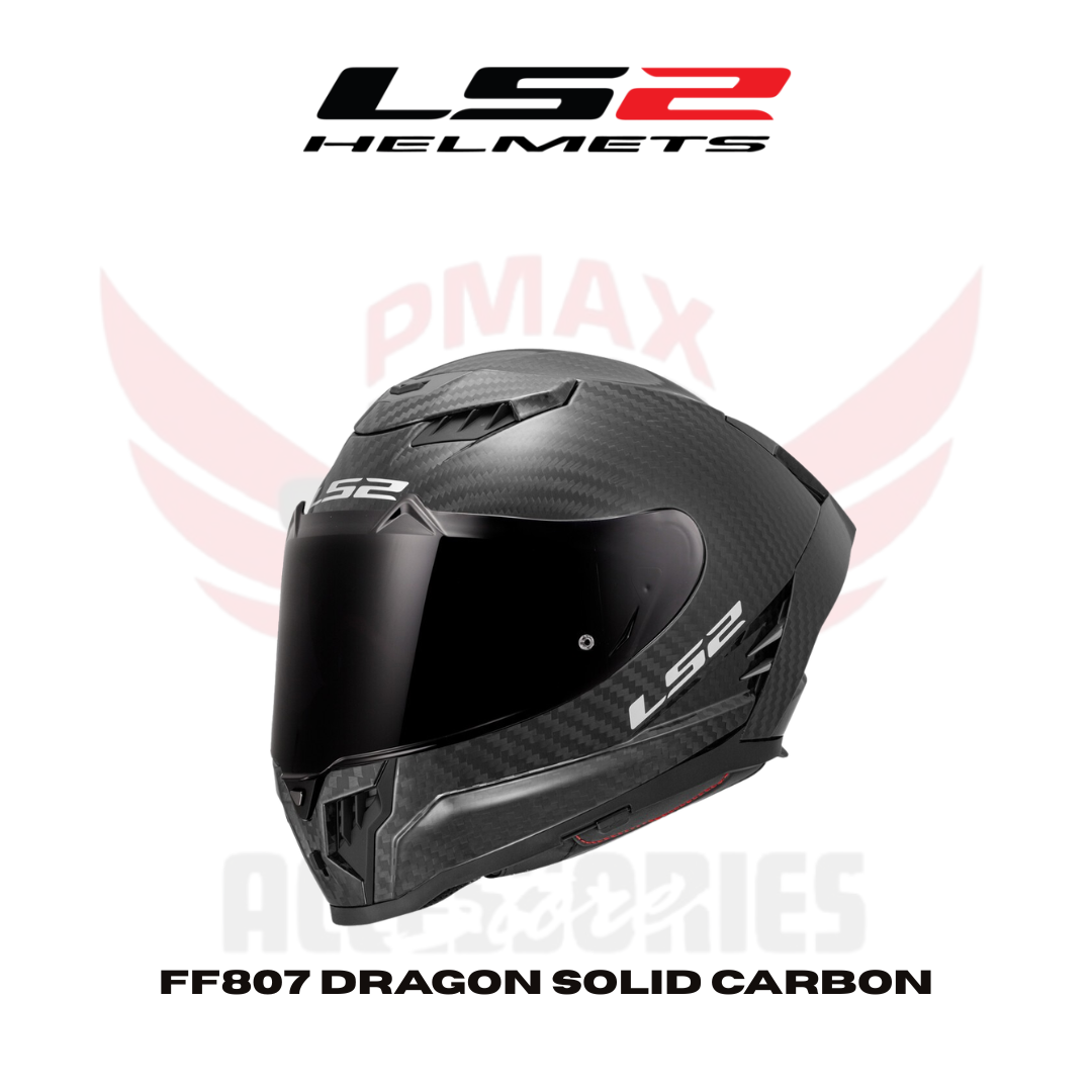 Ls2 Ff807 Dragon Solid Carbon Helmet Ls2 Ff807 Dragon Solid Carbon Helmet