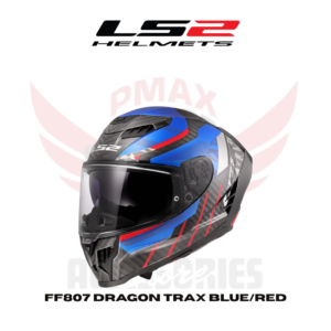 Ls2 Ff807 Dragon Trax Blue/Red Helmet
