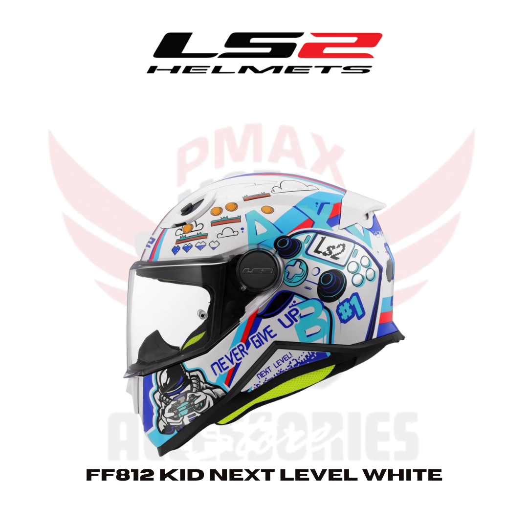 Ls2 Ff812 Kid Next Level White Helmet Ls2 Ff812 Kid Next Level White Helmet
