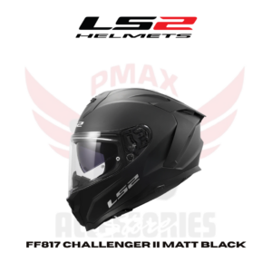 Ls2 Ff817 Challenger Ii Solid Matt Black Helmet