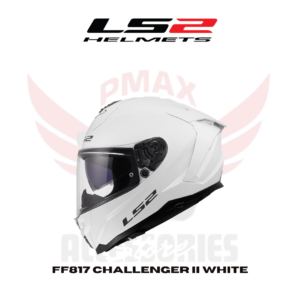 Ls2 Ff817 Challenger Ii Solid White Helmet