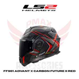 Ls2 Ff901 Advant X Carbon Future Ii Red 06 Helmet