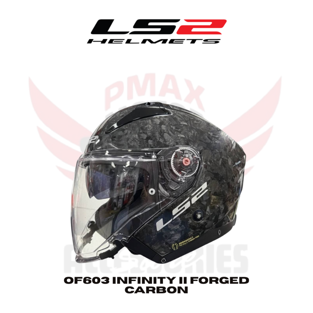 Ls2 Helmet Of603 Infinity Ii Forged Carbon Helmet