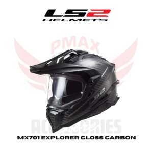 Ls2 Mx701 Explorer Gloss Carbon Helmet