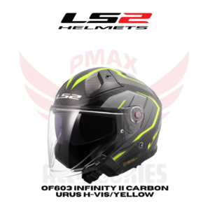 Ls2 Of603 Infinity Ii Carbon Urus H-vis/Yellow Helmet