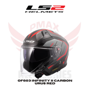 Ls2 Of603 Infinity Ii Carbon Urus Red Helmet
