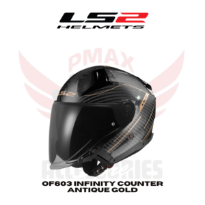 Ls2 Of603 Infinity Ii Counter Antique Gold Helmet
