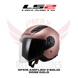 Ls2 Of616 Airflow Ii Solid Rose Gold Helmet