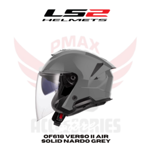 Ls2 Of618 Verso Ii Air Solid Gloss Nardo Gray Helmet