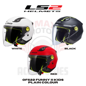 Ls2 Helmet Of622 Funny Ii Kids Plain Colour Helmet