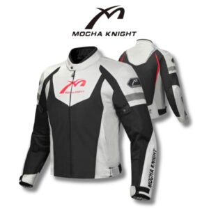 Mocha knight js017 riding jacket grey motorcycle jacket