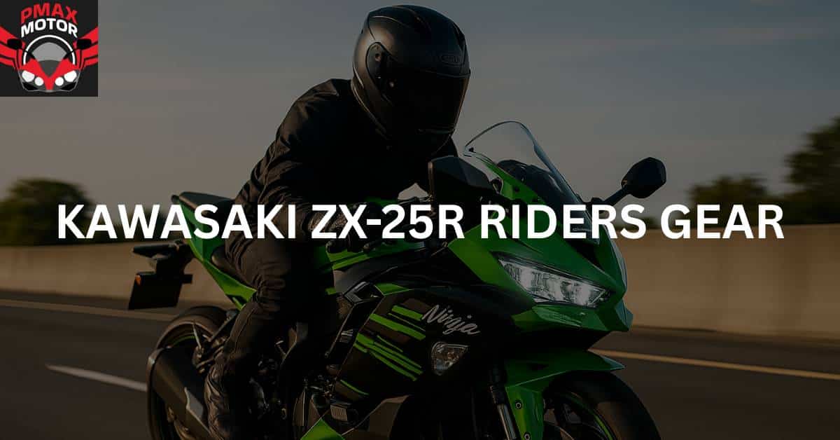 motorcyclist riding a kawasaki zx 25r on highway